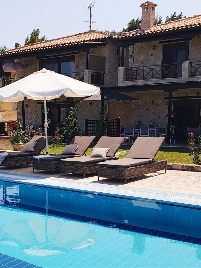 Villa Sandra Kriopigi Bagian luar foto